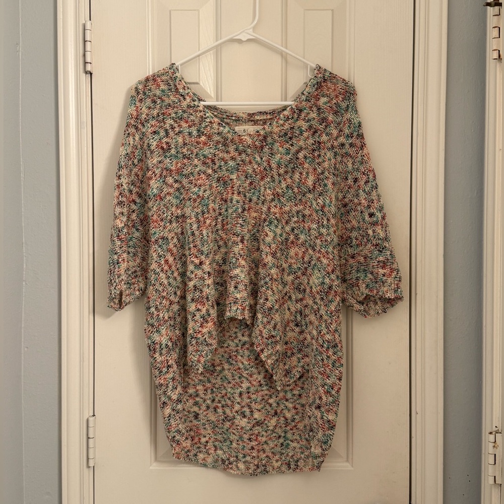 Lou & Grey / LOFT Colorful Knit Top